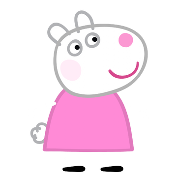 Peppa Pig Series Cartoon Model Toy Boy Girl George Pig Lamb Susie