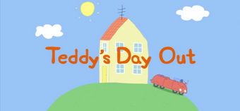 teddy's day out peppa pig