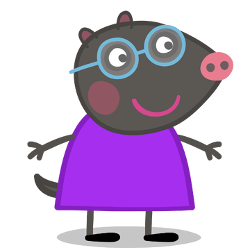 Peppa pig molly mole figure 2025