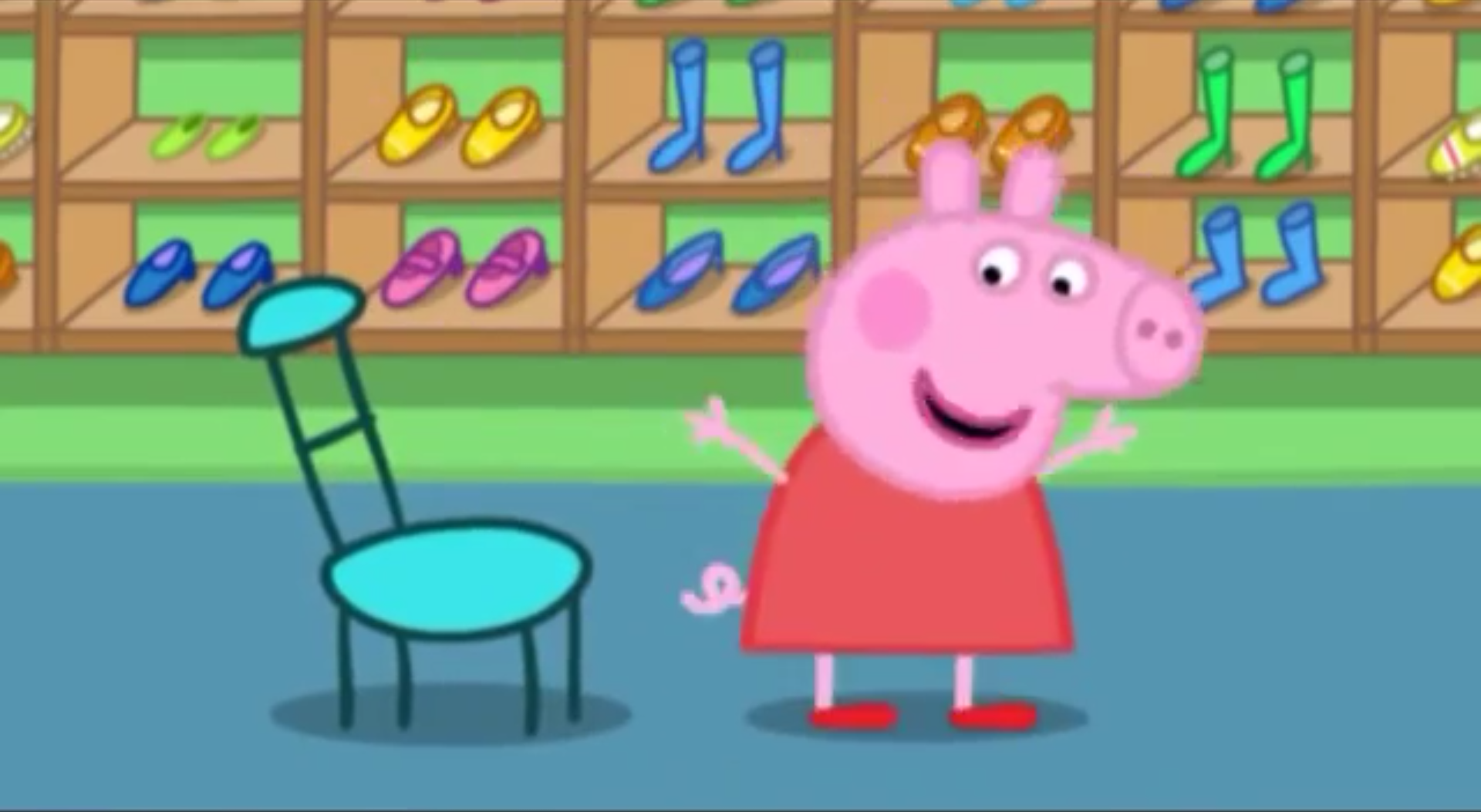 Pig in shoes sales