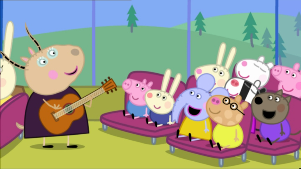 Boo Boo Song with Peppa Pig  Family Kids Cartoon 