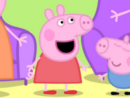 Peppa with her Red Dress, Red Shoes and Big Black Mouth