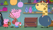 Daddy pig and others Meet Grandpa Giraffe