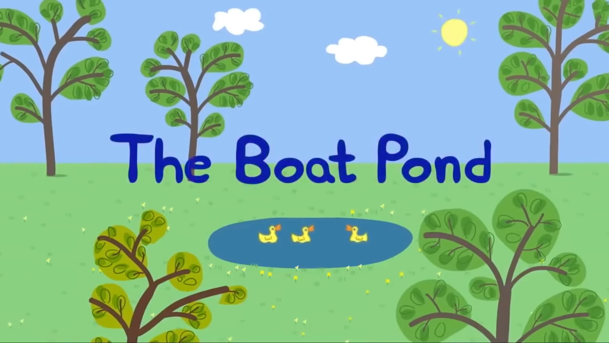 peppa pig duck pond playset