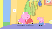 Peppa greets Suzy