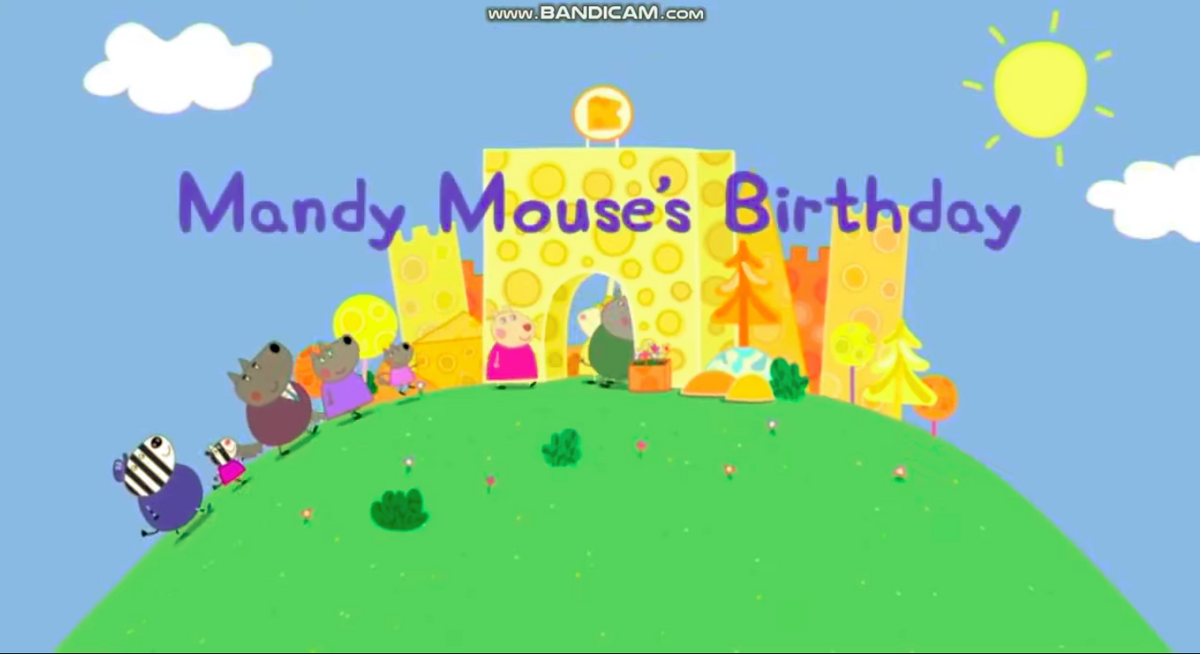 Mandy Mouse's Birthday | Peppa Pig Wiki | Fandom