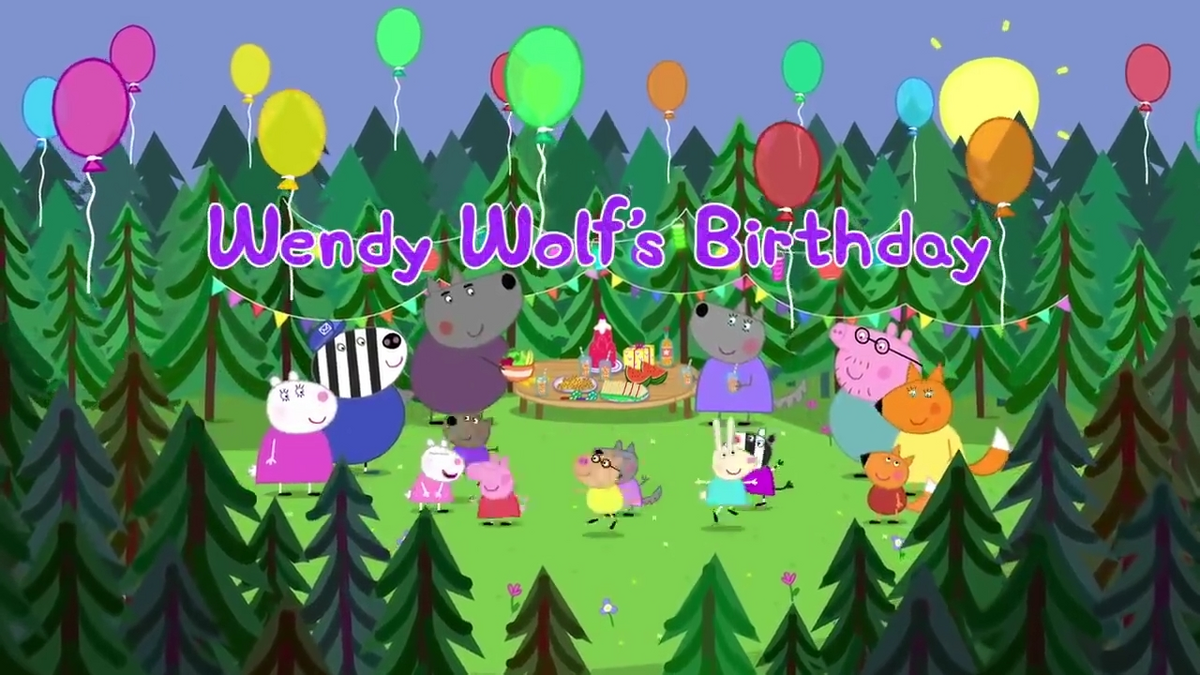 Peppa Pig, Il compleanno di Wendy Lupo