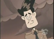 Leo as a young man, as he appeared in "Cold Feet".