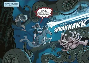 Poséidon contre Océanos dans Le Dernier Olympien