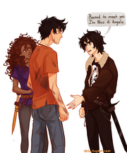 Nico Percy Amnésie Hazel Camp Jupiter