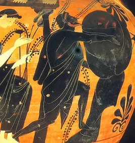 Sisyphe poussant son rocher