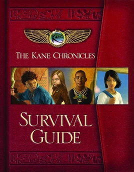Couverture - The Kane Chronicles Survival Guide