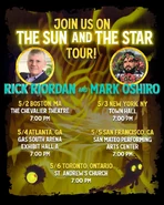 Affiche de la tournée