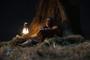 Annabeth au pied du pin de Thalia