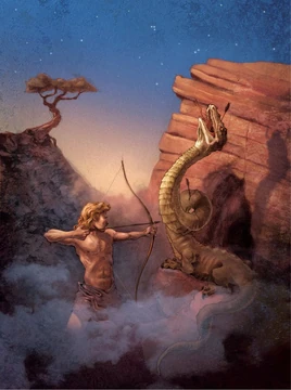 Apollon tuant Python