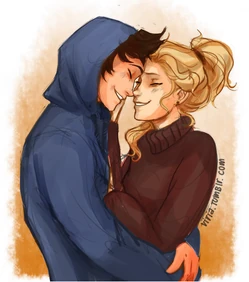 Percy und Annabeth lieben sich