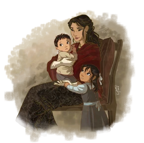 Мария, Нико и Бьянка.