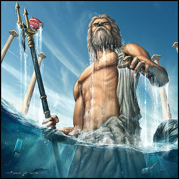 percy jackson symbol of poseidon