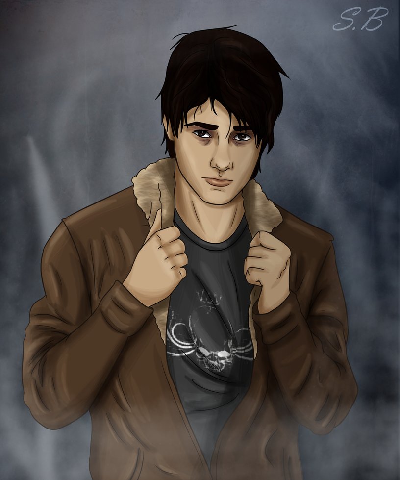 nico di angelo and percy jackson fan art