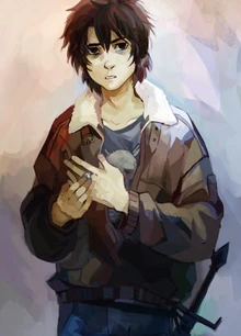 Nico, propietario de la espada.