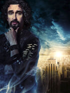 Steve Coogan como Hades en Percy Jackson y el Ladrón del Rayo.