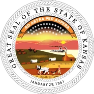 Escudo de Kansas.