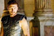 Kevin McKidd interpretando a Poseidón, en El Ladrón del Rayo.