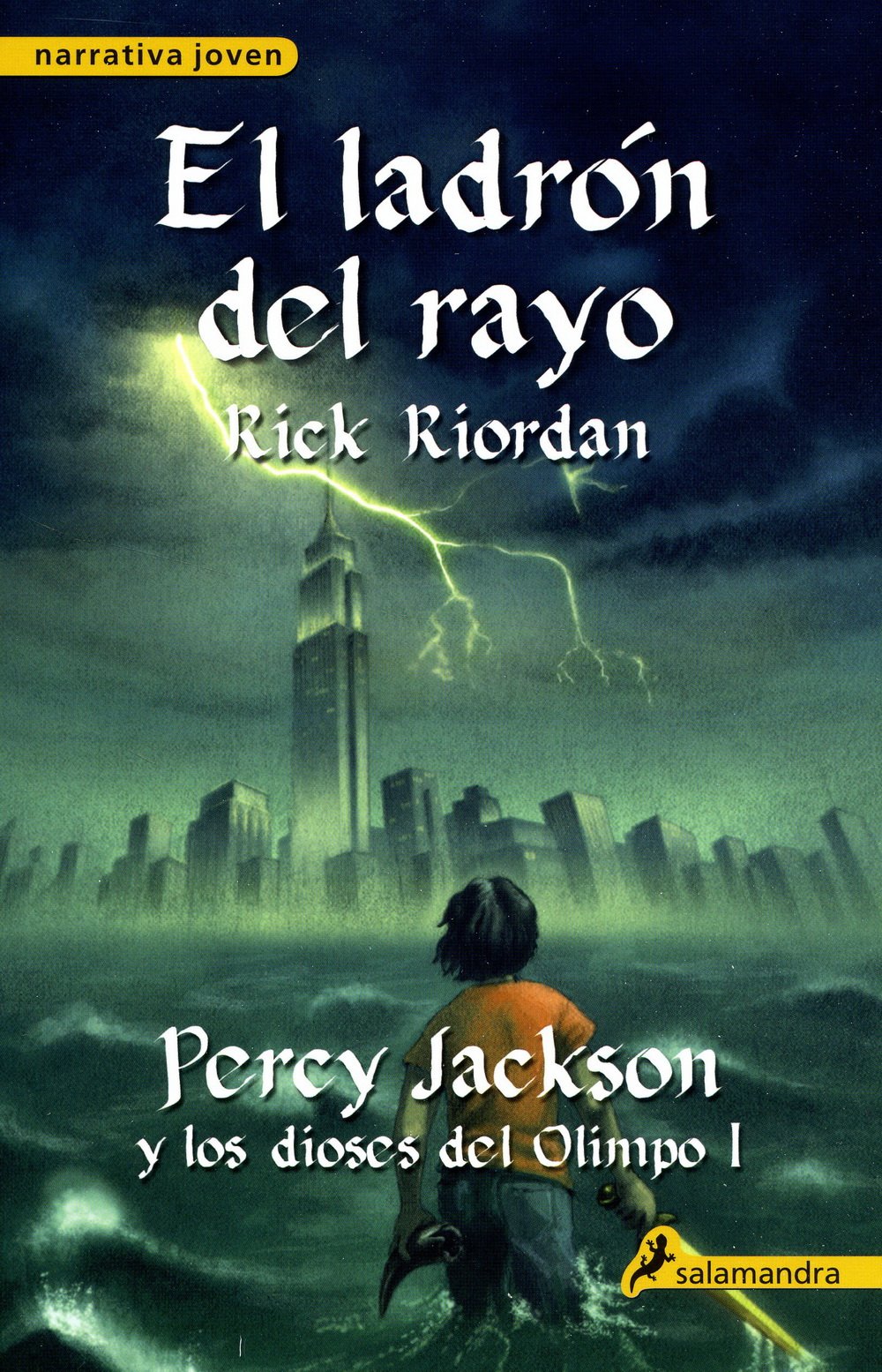 PERCY JACKSON Y EL LADRON DEL RAYO