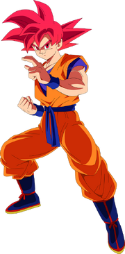 Goku (Super Saiyan God Mastered)