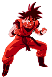 Goku kaioken render