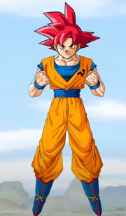 Goku (Super Saiyan God Mastered)