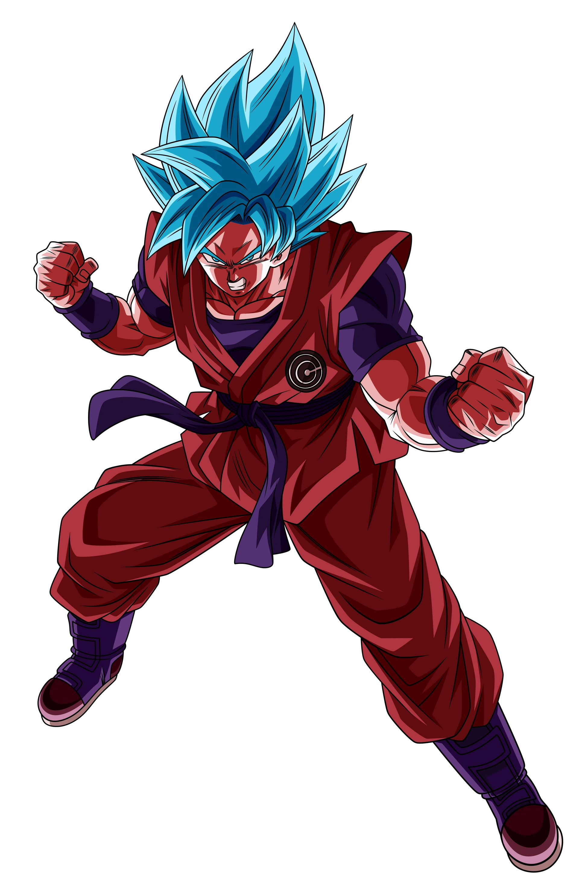 Vegeta Super Saiyan Blue (Alt Palette) by BrusselTheSaiyan