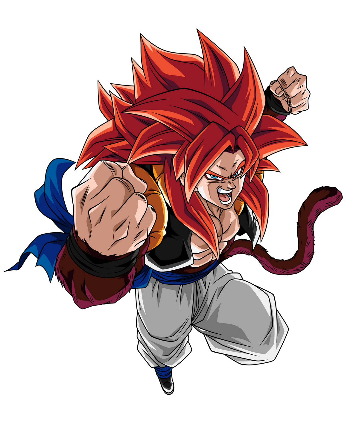 Goku Super Saiyajin 6 Render 1 (Alt.1) by SSJROSE890 on DeviantArt