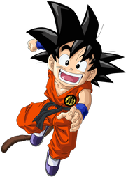 Kid goku vector render extraction png by tattydesigns-d5aezul (1)