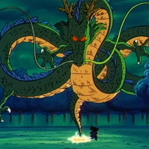 Whats bigger, The super dragon ball Shenron, or Tengen toppa