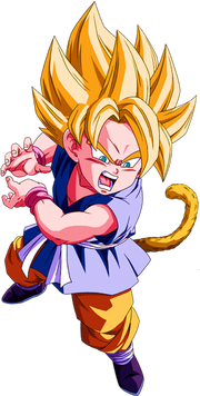 Gt Goku SSJ Tail