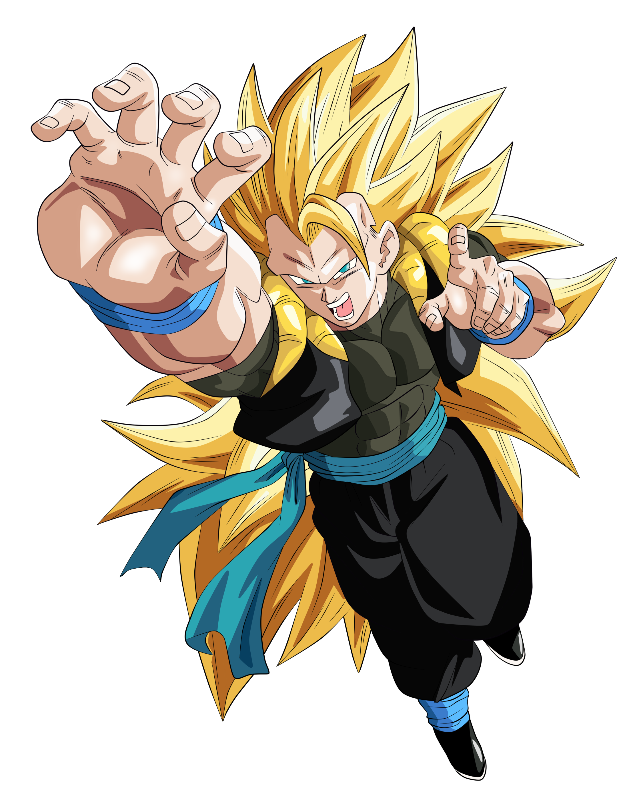 Xeno Gogeta Super Saiyan 4 Limit Breaker by Lac Lac