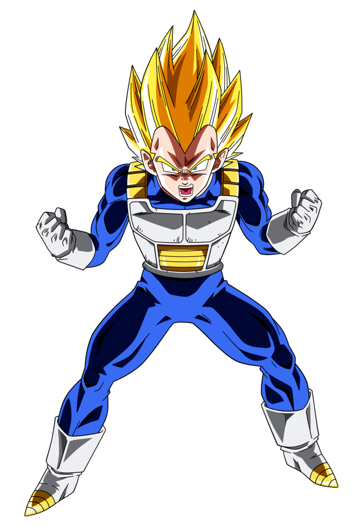 Android Saga: Super Saiyan Goku vs. Super Saiyan Vegeta