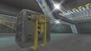 Docking bay interior