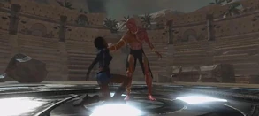 Chandra, shortly before she dies.