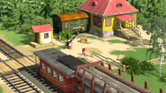 Masha and the Bear Railroad Crossing Bon Voyage 10