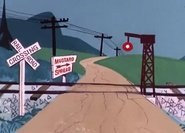 Wacky Races Railroad Crossing (See Saw to Arkansas) 1