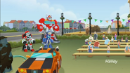 Transformers Rescue Bots Academy Railroad Crossing The Icebot Cometh 18