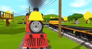 Shawn the train, Learn about Shapes with Shawn's Roller Coaster Adventure Railroad Crossing 07