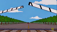 The Simpsons Railroad Crossing Kill the Alligator and Run Crossing Gates 03