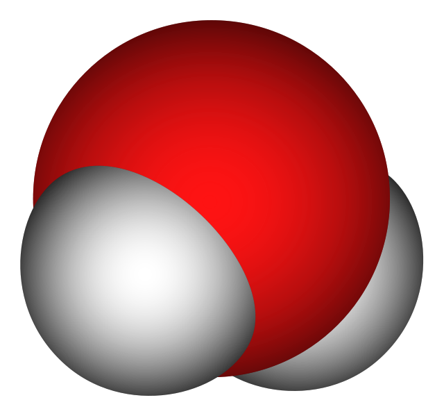 h2o molecule 3d