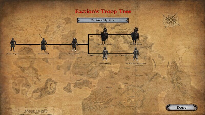 Perisno Pilgrim Troop Tree