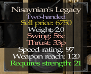 Nisaynian Legacy