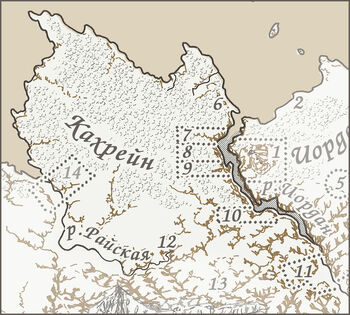 Карта Кахрейна