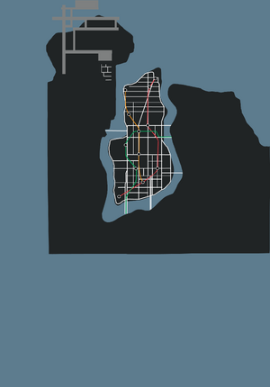 Road-Subway Map